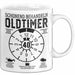 40. Geburtstag Tasse Geschenk Schonend Behandeln Oldtimer Der Ist 40 Geschenkidee Kaffee-Becher Weiß Trendation