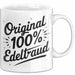 Edeltraud Tasse Geschenk Original 100% Edeltraud Geschenkidee Geburtstag Weiß Trendation