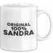 Sandra Tasse Original 100% Sandra Geschenk Weiß Trendation