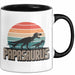 Papa Vatertag Tasse Becher Geschenk Lustige Geschenkidee Spruch Papasaurus Dinosaurier Trendation