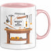 Handwerker Tasse Geschenk Lustige Geschenkidee Spruch Für Macher Rosa Trendation