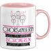 Chorsängerin Weil Es Keinen Schöneren Beruf Gibt Tasse Geschenk für Eine Chorsängerin Lustig Rosa Trendation