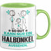 Halbonkel Geschenk Tasse So Gut Kann Nur Ein Halbonkel Aussehen Geschenkidee Kaffee-Becher Grün Trendation