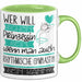Rhythmische Gymnastin Tasse Geschenk Spruch Wer Will Schon Prinzessin Sein Wenn Man Auch Rhythmische Gymnastin Sein Kann Grün Trendation