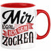 Zocker Gamer Geschenk Tasse Kaffee-Becher Mir Egal Ich Geh Zocken Geschenkidee Jungs Gaming Idee Rot Trendation