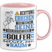 Golfer Geschenk Tasse Lustiger Spruch Erheben Sie Sich Der Golfer Betritt den Raum Rosa Trendation