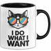 Sarkastische Katze Sarkasmus Tasse Geschenk Lustige Geschenkidee Spruch Ich Mache Was Ich Will Trendation
