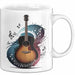 Gitarrist Tasse Geschenkidee für Gitarrenmusiker Weiß Trendation
