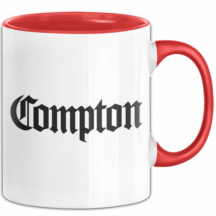 Los Angeles LA Kalifornien USA Tasse Geschenk Lustige Geschenkidee Spruch Compton Rot Trendation