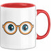 Optiker Tasse Geschenkidee Augenpflege Profi Geschenkidee Lustig Rot Trendation