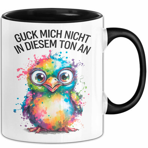 Sarkasmus Tasse Geschenkidee Schau Mich Nicht An Humor Fan Trendation