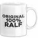 Ralf Tasse Original 100% Ralf Geschenk Weiß Trendation