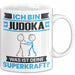 Judoka Tasse Geschenk für Judoka Geburtstag Lustiger Spruch Kaffee-Becher Was Ist Deine Superkraft Weiß Trendation