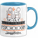 Psychologin Geschenk Tasse So Gut Kann Nur Eine Psychologin Aussehen Geschenkidee Geburtstag Weihnachten Lustig Blau Trendation