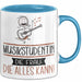 Musikstudentin Geschenk Tasse Becher Die Frau Die Allen Kann Geschenkidee für eine Musikstudentin Lustig Blau Trendation
