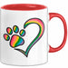 Hund Tierliebhaber Tasse Geschenk Lustige Geschenkidee Spruch Rot Trendation