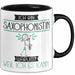 Saxophonistin Tasse Geschenk Ich Bin Saxophonistin Warum Weil Ich Es Kann Geschenkidee Geburtstag Trendation