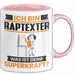 Raptexter Tasse Geschenk für Raptexter Geburtstag Lustiger Spruch Kaffee-Becher Was Ist Deine Superkraft Rosa Trendation