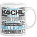 Köche Tasse Geschenk Lustiger Spruch Über Teure Köche Humor Weiß Trendation