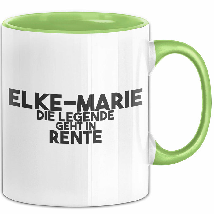 Elke-Marie Tasse Elke-Marie – Die Legende Geht In Rente Geschenk