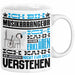 Musikarrangeur Geschenk Tasse Geschenkidee für Musikarrangeur Geburtstag Lustig Ich Bin Musikarrangeur Ich Kann Es Dir Erklären Aber Nicht Für Dich Verstehen Weiß Trendation