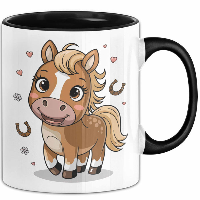 Pferdeliebhaber Tasse Geschenkidee für Reitsport Trendation