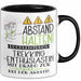 Trekking-Enthusiastin Tasse Geschenk Lustig Abstand Halten Hochleistungs-Trekking-Enthusiastin Mit Drang Zur Perfektion Bei Der Arbeit Trendation