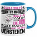 Country-Musiker Geschenk Tasse Geschenkidee für Country-Musiker Geburtstag Lustig Ich Bin Country-Musiker Ich Kann Es Dir Erklären Aber Nicht Für Dich Verstehen Blau Trendation