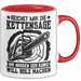 Waldarbeiter Tasse Geschenk Kettensäge Holz Reichet Mir Die Kettensäge Rot Trendation