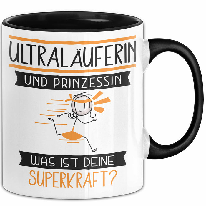 Ultraläuferin Und Prinzessin Tasse Geschenk Für Eine Ultraläuferin Geburtstag Was Ist Deine Superkraft Trendation