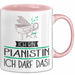 Geschenk für Pianistin Tasse Lustige Geschenkidee Geburtstag Ich Bin Pianistin Ich Darf Das Rosa Trendation