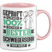 Schwiegersohn Geschenk Lustiger Spruch für Schwiegersohn Geschenkidee Bester Schwiegersohn Der Welt Rosa Trendation