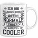 Religionslehrer Tasse Geschenk Lustige Geschenkidee Spruch Ich Bin Religionslehrerin Weiß Trendation