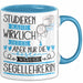 Segellehrerin Tasse Lustiges Geschenk Studieren Kann Wirklich Jeder Nur Die Besten Werden Segellehrerin Blau Trendation