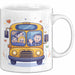 Busfahrer Tasse Geschenk Lustige Geschenkidee Spruch Für Öffentlichen Verkehr Helden Weiß Trendation