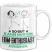 EDM-Enthusiast Geschenk Tasse So Gut Kann Nur Ein EDM-Enthusiast Aussehen Geschenkidee Kaffee-Becher Weiß Trendation