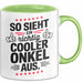 Onkel Sarkastisch Sarkasmus Tasse Geschenk Lustige Geschenkidee Spruch So Sieht Ein Richtig Cooler Onkel Aus Grün Trendation