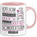 Songtexterin Geschenk Becher Tasse Gott Schuf Alle Menschen Gleich Nur Die Besten Durfeten Songtexterin Werden Geschenkidee Lustig Rosa Trendation