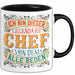 Büroarbeit Kollege Chef Tasse Geschenk Lustige Geschenkidee Spruch Ich Bin Dieser Legendäre Chef Von Dem Alle Reden Trendation