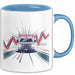 Notfallsanitäter Tasse Geschenk Lustige Geschenkidee Spruch Für Ersthelfer Blau Trendation