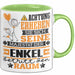 Enkel Geschenk Tasse Lustiger Spruch Erheben Sie Sich Der Enkel Betritt den Raum Grün Trendation