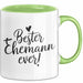 Guter Ehemann Verheiratete Männer Jungen Tasse Becher Geschenk Lustige Geschenkidee Spruch Bester Ehemann Ever Grün Trendation