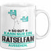 Rätselfan Geschenk Tasse So Gut Kann Nur Ein Rätselfan Aussehen Geschenkidee Kaffee-Becher Weiß Trendation