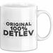 Detlev Tasse Original 100% Detlev Geschenk Weiß Trendation