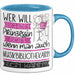 Musikbibliothekarin Tasse Geschenk Spruch Wer Will Schon Prinzessin Sein Wenn Man Auch Musikbibliothekarin Sein Kann Blau Trendation