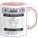 Drummerin Und Prinzessin Tasse Geschenk Für Eine Drummerin Geburtstag Was Ist Deine Superkraft Rosa Trendation