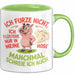 Schweinebauer Schweine Tier Tasse Geschenk Lustige Geschenkidee Spruch Ich Furze Nicht Ich Flüstere Nur In Meine Hose Grün Trendation