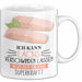 Lachs-Liebhaber Tasse Geschenk Ich Kann Lachs Verschwinden Lassen Was Ist Deine Superkraft Becher Geschenkidee Lachs Kaffee-Becher Weiß Trendation