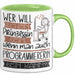 Programmiererin Tasse Geschenk Spruch Wer Will Schon Prinzessin Sein Wenn Man Auch Programmiererin Sein Kann Grün Trendation