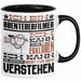 Abenteuerfilmer Geschenk Kaffee-Tasse Geschenkidee für Abenteuerfilmer Ich Bin Abenteuerfilmer Ich Kann Es Dir Erklären Jedoch Nicht Für Dich Verstehen Spruch Lustig Schwarz Trendation